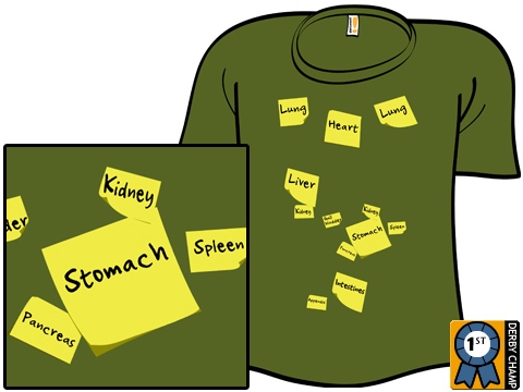 anatomy t-shirt